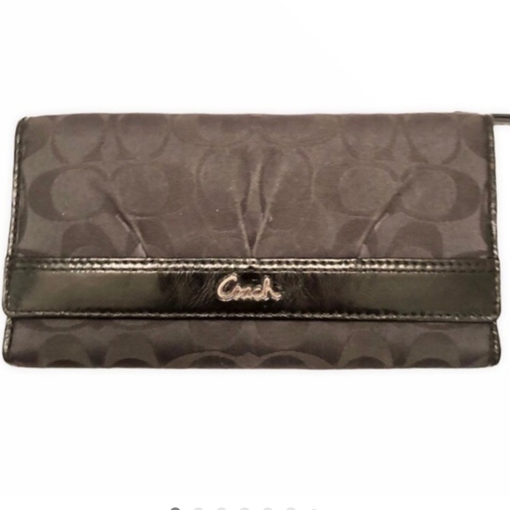 Coach Brown Signature Wallet